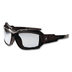 Ergodyne Skullerz Loki Nylon/Polycarb Safety Glasses/Goggles - Black Frame/Indoor/Outdoor Lens