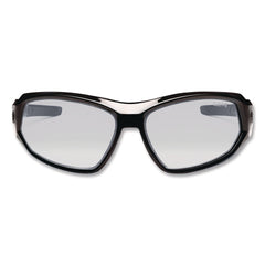 Ergodyne Skullerz Loki Nylon/Polycarb Safety Glasses/Goggles - Black Frame/Indoor/Outdoor Lens