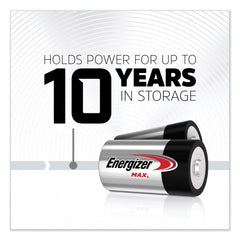 Energizer MAX 1.5V Alkaline D Batteries (8/Pack)