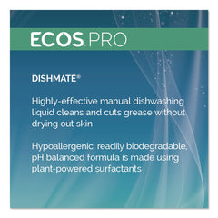 ECOS PRO 5 gal. Pail Dishmate Manual Dish Liquid Detergent - Free and Clear