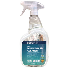 ECOS PRO 32 oz Spray Bottle Daily Whiteboard Cleaner - Free and Clear (6/Carton)
