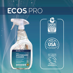 ECOS PRO 32 oz Spray Bottle Daily Whiteboard Cleaner - Free and Clear (6/Carton)