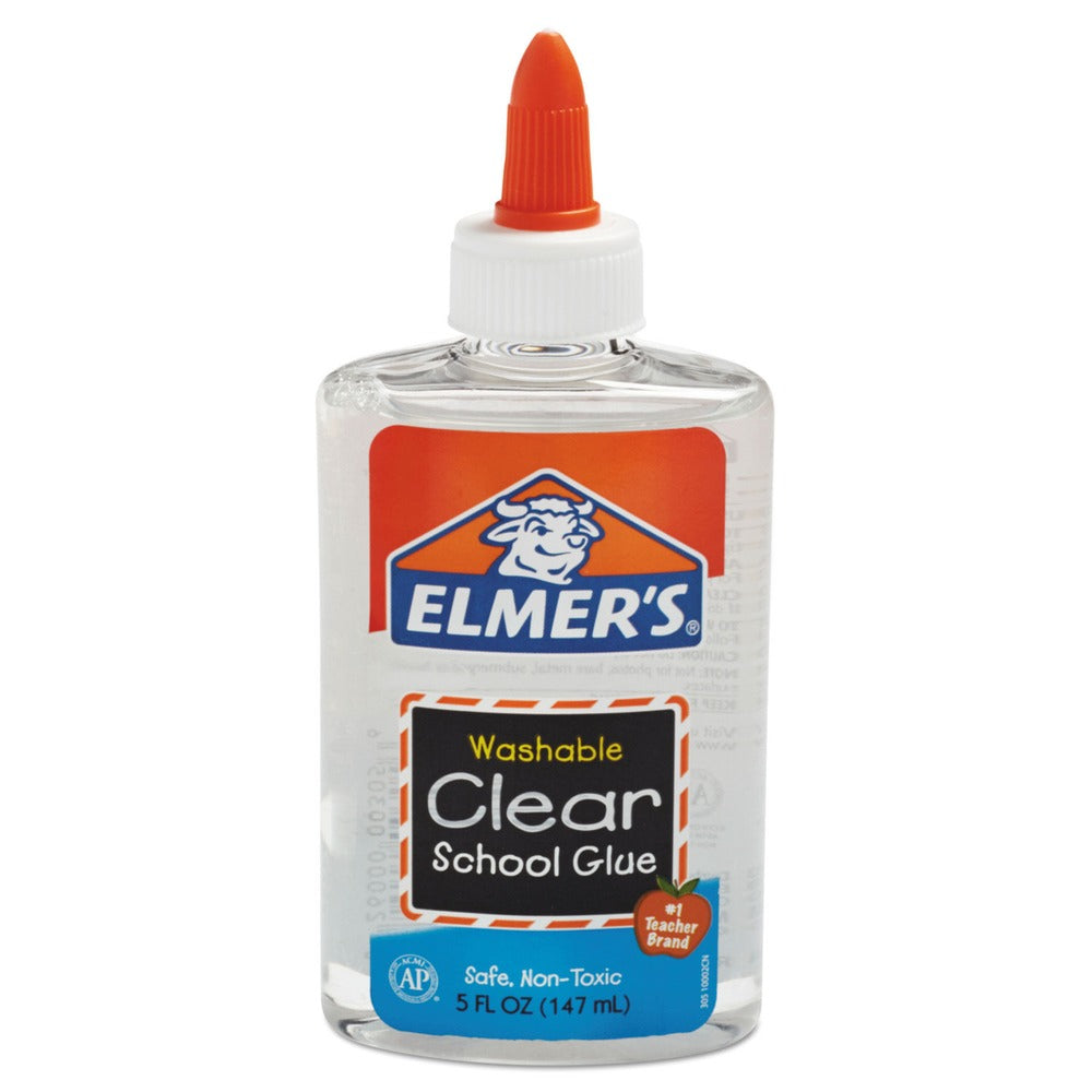 Elmer's 5 oz. Washable School Glue - Dries Clear