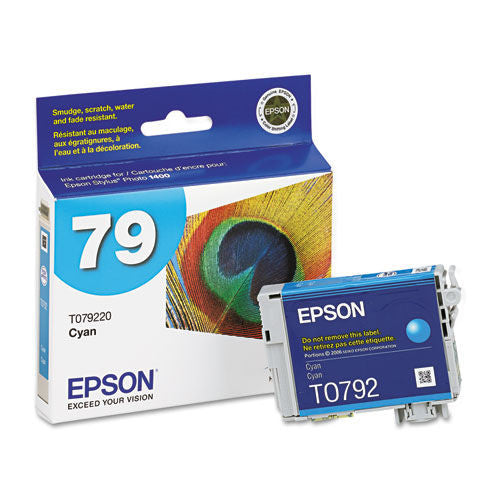 Epson (79) 810 Page-Yield Claria High-Yield Ink - Cyan
