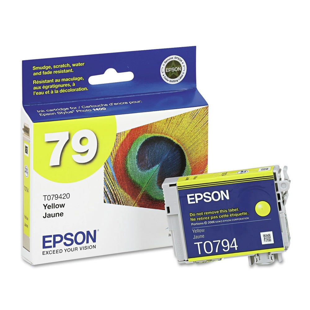 Epson (79) 810 Page-Yield Claria High-Yield Ink - Yellow