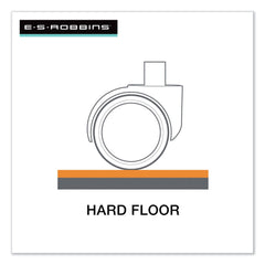 ES Robbins EverLife 46 in. x 60 in. Heavy Use Chair Mat for Hard Floors - Clear