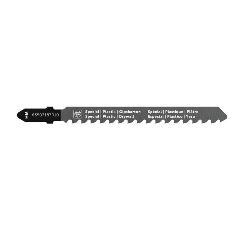 Fein 3 in. 24 TPI HM Carbide T-Shank Jigsaw Blade