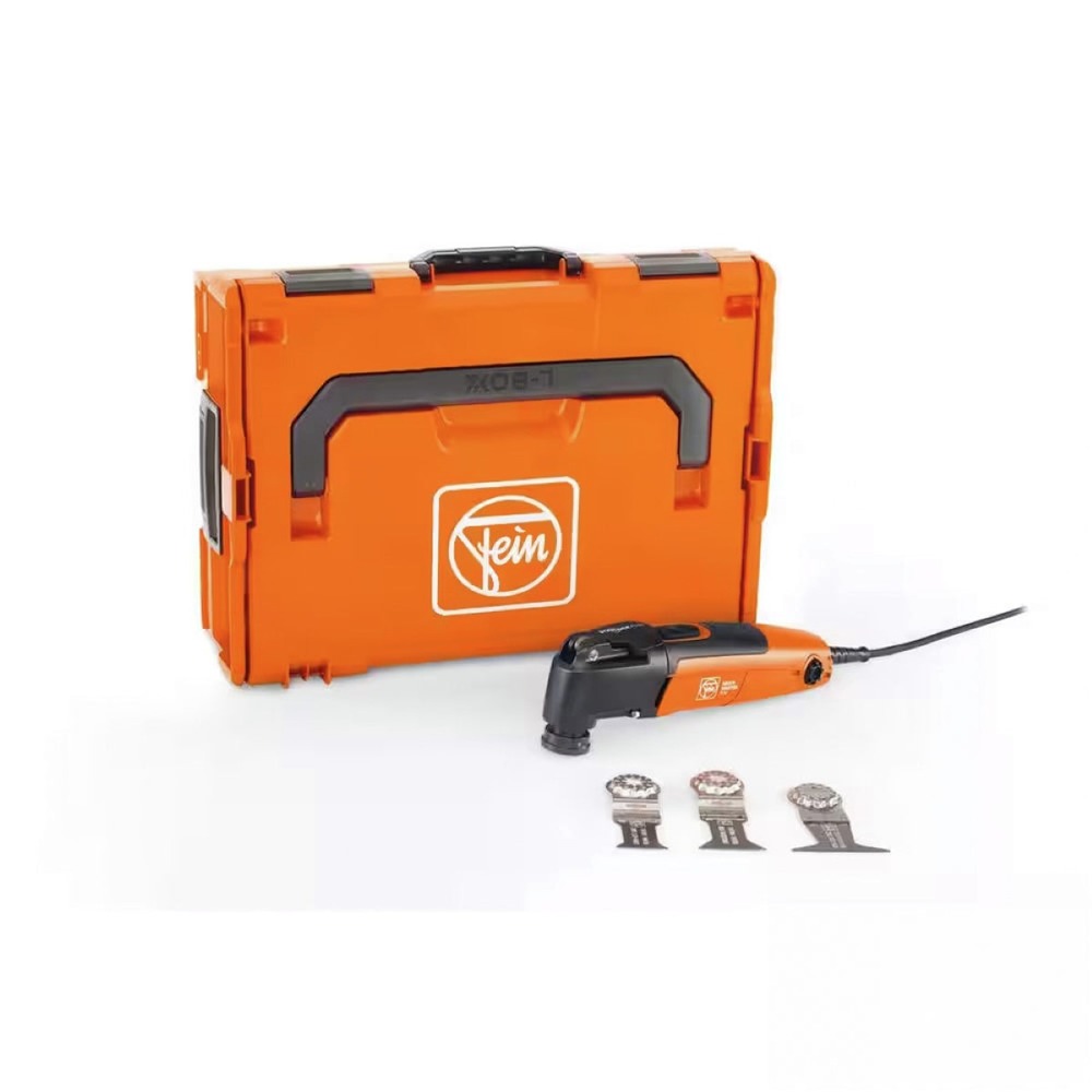 Fein MultiMaster MM 3000 Plus Corded Start Oscillating Multitool with L-Boxx