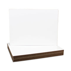Flipside 12 in. x 9 in. Dry Erase Board - White Surface (12/Pack)
