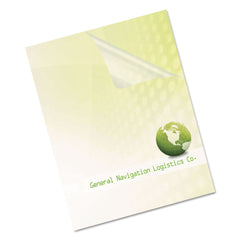 Fellowes Mfg Co. 11 in. x 8.5 in. 5 mil Unpunched PET Ultra Clear Binding Covers - Clear (100/Pack)