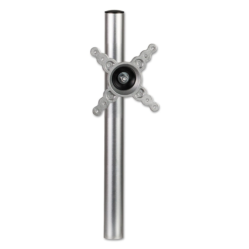 Fellowes Mfg Co. 180 Degree Rotation 180 Degree Pan Lotus Single Monitor Arm Kit for 26 in. Monitors Supports 17 lbs. - Silver