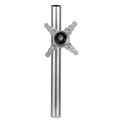 Fellowes Mfg Co. 180 Degree Rotation 180 Degree Pan Lotus Single Monitor Arm Kit for 26 in. Monitors Supports 17 lbs. - Silver