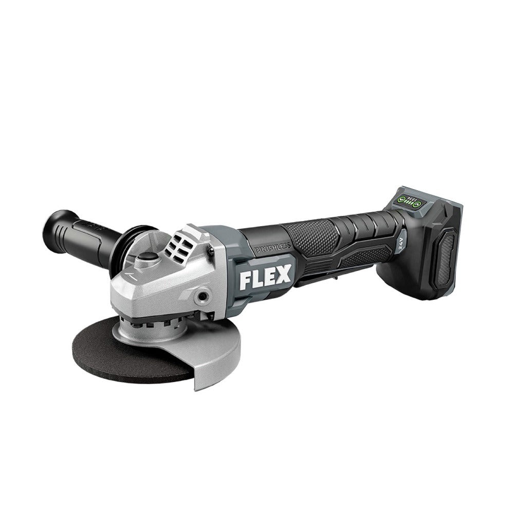 FLEX 24V Brushless Variable Speed 5 in. Cordless Angle Grinder with Paddle Switch (Tool Only)