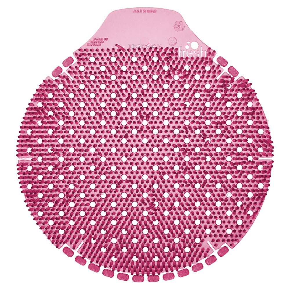 Fresh Products 0.42 oz. Tidal Wave Urinal Screen - Apple Scent, Red (6/Box)