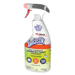 Fantastik 32 oz. Spray Bottle Multi-Surface Disinfectant Degreaser - Herbal