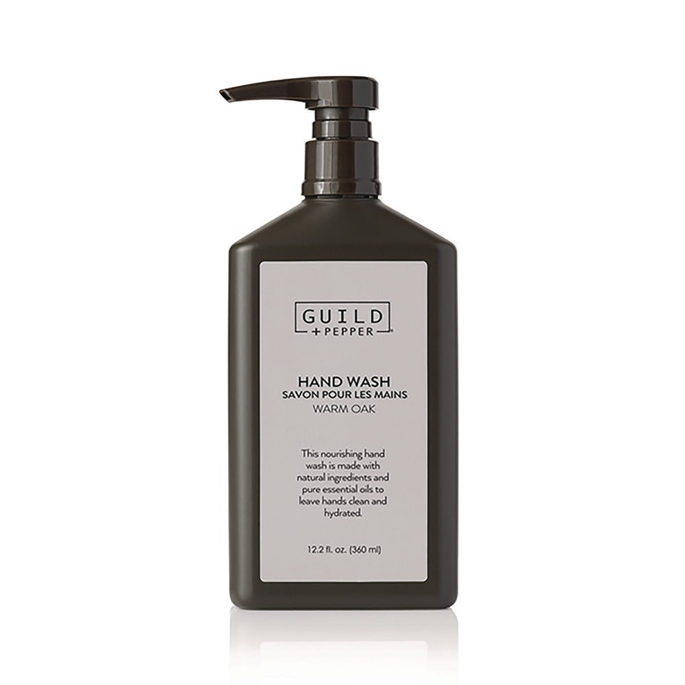 Guild+Pepper 12.2 oz Hand Wash - Warm Oak Scent (12/Carton)