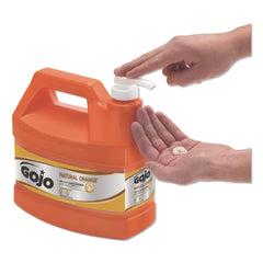 GOJO Industries 0945-04 1 gal. Natural Orange Smooth Hand Cleaner - Citrus Scent (4/Carton)