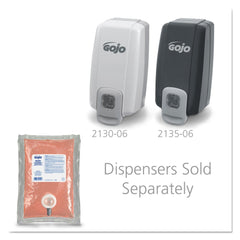 GOJO Industries 1000 ml Spa Bath Body and Hair Shampoo Refill for NXT Dispenser - Herbal Scent (8/Carton)