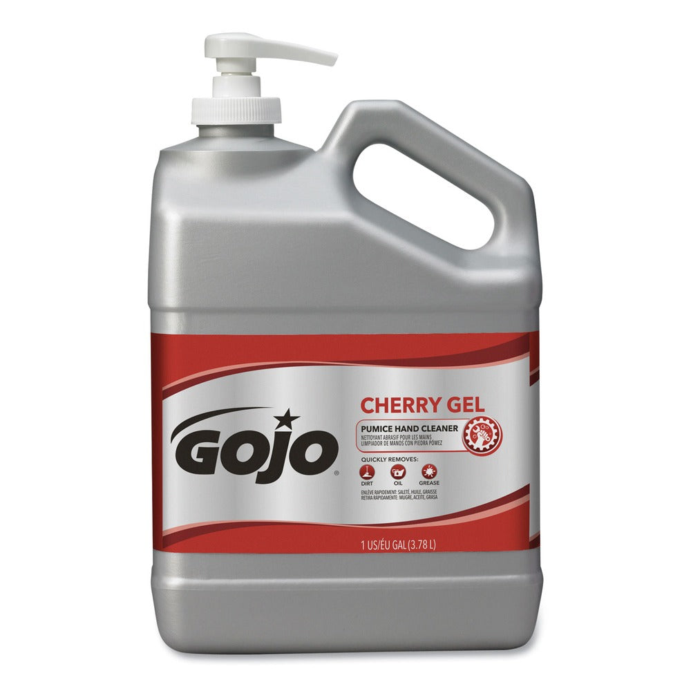 GOJO Industries 1 gal. Cherry Gel Pumice Hand Cleaner - Cherry Scent