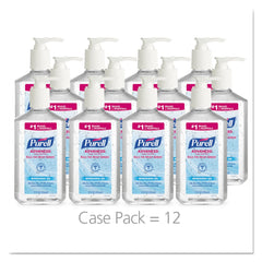 PURELL 12 oz. Refreshing Gel Advanced Hand Sanitizer - Clean Scent (12/Carton)