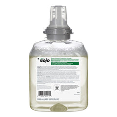 GOJO Industries 1,200 mL TFX Green Certified Foam Hand Cleaner Refill - Unscented (2/Carton)