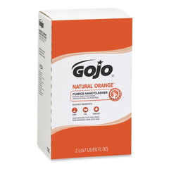 GOJO Industries 2000 mL NATURAL ORANGE Pumice Hand Cleaner Refill - Citrus Scent (4/Carton)