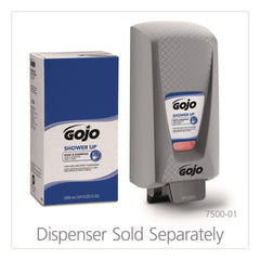 GOJO Industries 5000 mL Refill Bag SHOWER UP Soap and Shampoo - Clean (2/Carton)