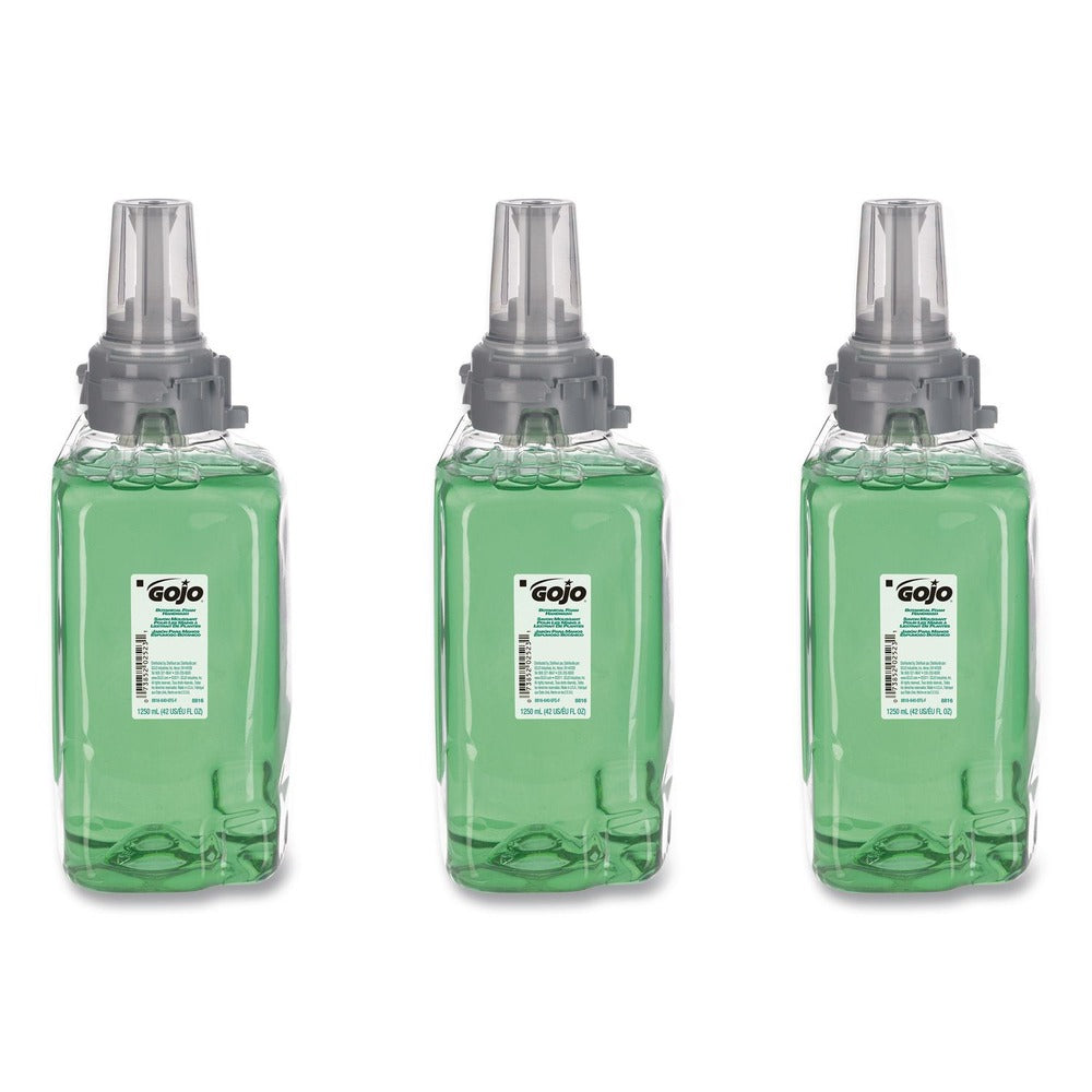 GOJO Industries Botanical Scent 1250 mL Foam hand wash Refill for ADX-12 Dispenser (3/Carton)