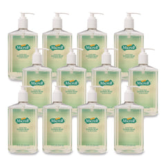 MICRELL 12 oz. Pump Bottle Antibacterial Lotion Soap - Light Scent (12/Carton)