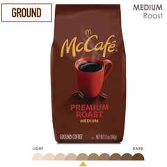 McCafe 5000358163 12 oz Bag Ground Coffee - Premium Roast