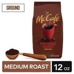 McCafe 5000358163 12 oz Bag Ground Coffee - Premium Roast