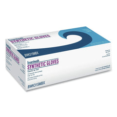 GN1 4 mil Powder-Free Synthetic Vinyl Gloves - Medium/Cream (1000/Carton)