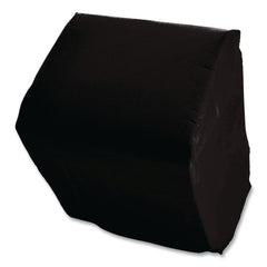 GEN 2000-Piece/Carton 1-Ply 9 in. x 9 in. Cocktail Napkins - Black