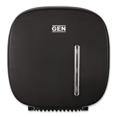 GEN 10.69 in. x 4.8 in. x 11.2 in. Single JBT Tissue Dispenser - Black