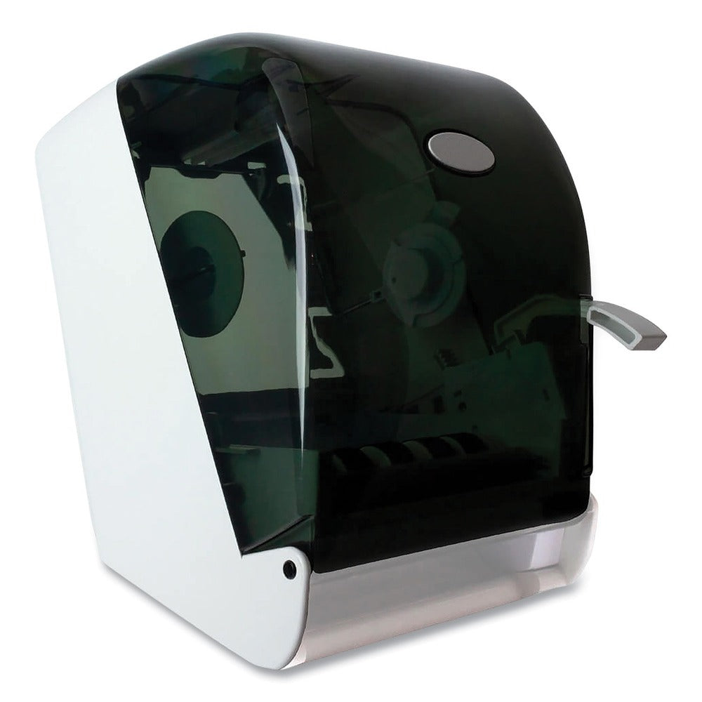 GEN AG10400ESD 11.25 in. x 9.5 in. x 14.38 in. Lever Action Towel Roll Dispenser - Transparent (1/Carton)