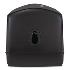 GEN 8.99 in. x 8.7 in. x 12.65 in. Centerpull Roll Towel Dispenser - Black