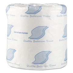 GEN 1-Ply Septic Safe Individually Wrapped Rolls Standard Bath Tissue - White (96/Carton)