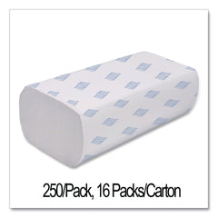 GEN 9.25 in. x 9.05 in. 1-Ply Multifold Towels - White (16 Packs/Carton)