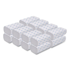 GEN 9.25 in. x 9.05 in. 1-Ply Multifold Towels - White (16 Packs/Carton)