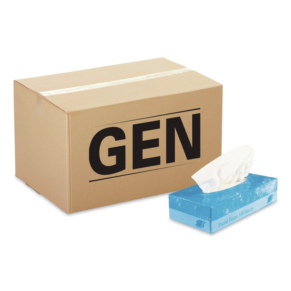 GEN 2-Ply Boxed Facial Tissue - White (30 Boxes/Carton)