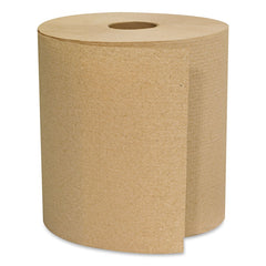 GEN Hardwound 1-Ply 8 in. x 600 ft. Roll Towels - Natural (7200/Carton)