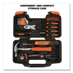 Great Neck 12.38 in. x 3 in. x 7.25 in. Homeowner's 39-Piece Tool Set with Carry Case