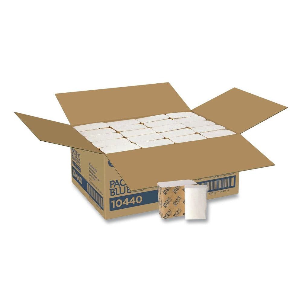 Georgia Pacific Professional Septic Safe 2 Ply Tissue for Safe-T-Gard Dispenser - White (8000/Carton)