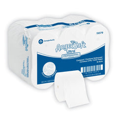 Georgia Pacific Professional 2-Ply Angel Soft PS Compact Coreless Premium Bathroom Tissue - White (18/Carton)