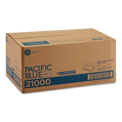 Georgia Pacific Professional 21000 9.2 in. x 9.4 in. 2 Ply Blue Select Multi-Fold Paper Towel - White (2000/Carton)