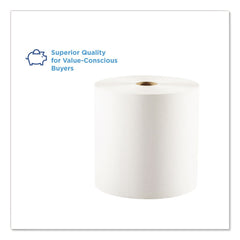 Georgia Pacific Professional 7.78 in. x 1000 ft. 1-Ply Pacific Blue Basic Paper Towels - White (6 Rolls/Carton)