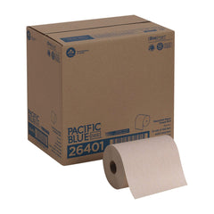 Georgia Pacific Professional 7.88 in. x 350 ft. 1-Ply Pacific Blue Basic Paper Towels - Brown (12 Rolls/Carton)