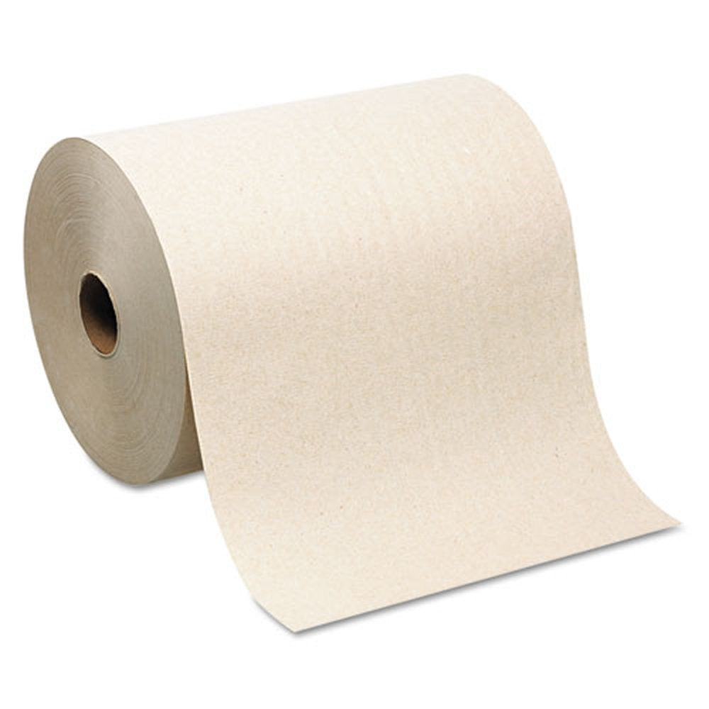 Georgia Pacific Professional 7.87 in. x 1000 ft. 1-Ply Hardwound Nonperforated Paper Towel Roll - Brown (6 Rolls/Carton)