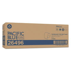 Georgia Pacific Professional Pacific Blue 7.87 in. x 1,150 ft. 1-Ply Ultra Paper Towels - Natural (3/Carton)