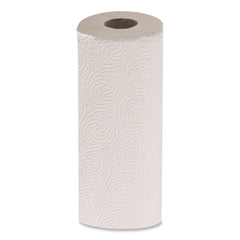 Georgia Pacific Professional 27300 11 in. x 8.8 in. 2-Ply Pacific Blue Select Perforated Paper Kitchen Roll Towels - White (100/Roll)